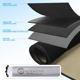 SHINEHOME glare reduction demo comparing sun reflection before and after