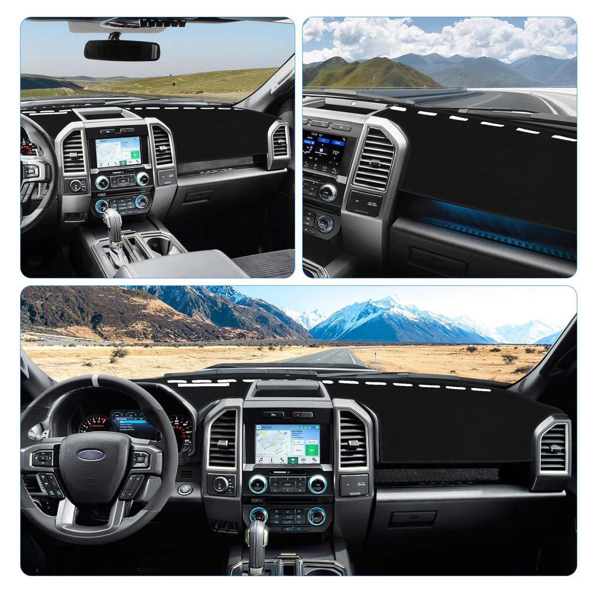 SHINEHOME rear seat perspective illustrating overall interior aesthetic upgrade