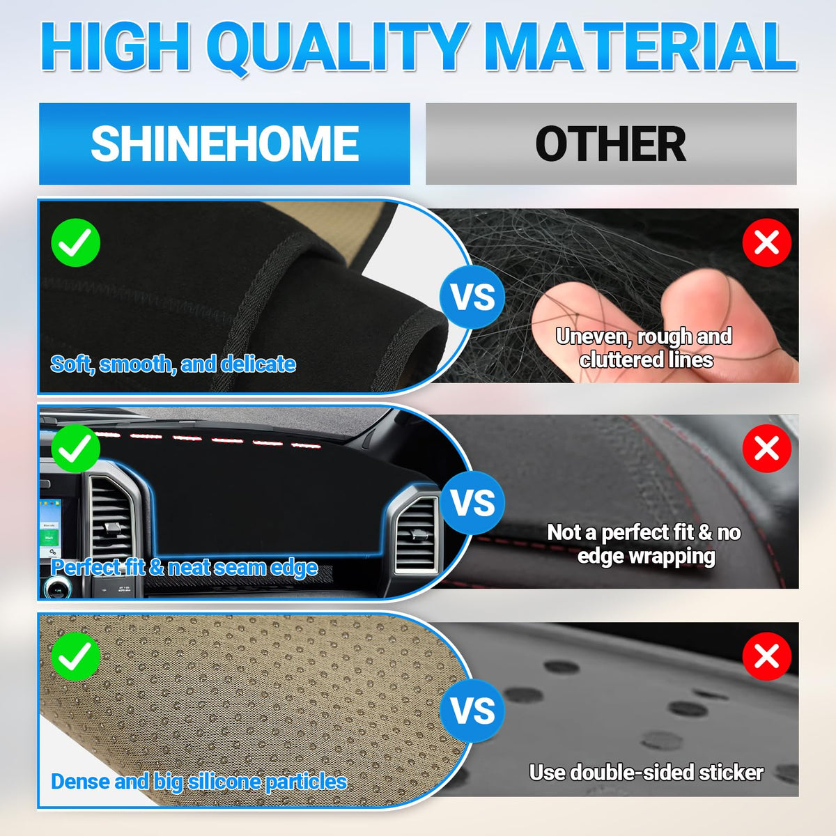 SHINEHOME vent cutouts detail highlighting access to vents and sensors