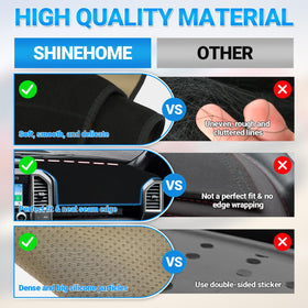 SHINEHOME vent cutouts detail highlighting access to vents and sensors