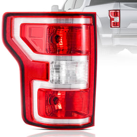 SHINEHOME front view of left F150 tail light showing factory fit and finish