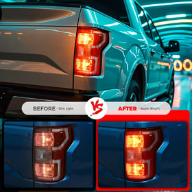 SHINEHOME tail light ABS housing detail showing durability and impact resistance