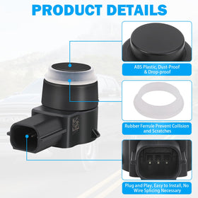SHINEHOME sensor wiring connector detail for easy plug-and-play installation