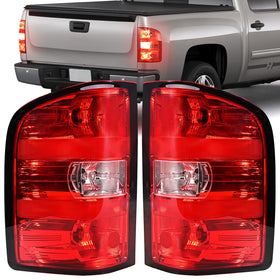 SHINEHOME front view of tail lights showing full assembly and fitment benefit