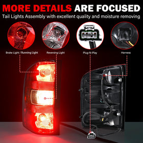 SHINEHOME illuminated brake lights at night for enhanced visibility benefit