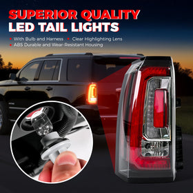 SHINEHOME tail light illuminated at night showing bright brake visibility