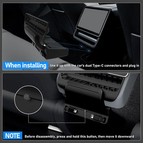 SHINELINERS in-car lifestyle shot with passengers charging devices for added convenience
