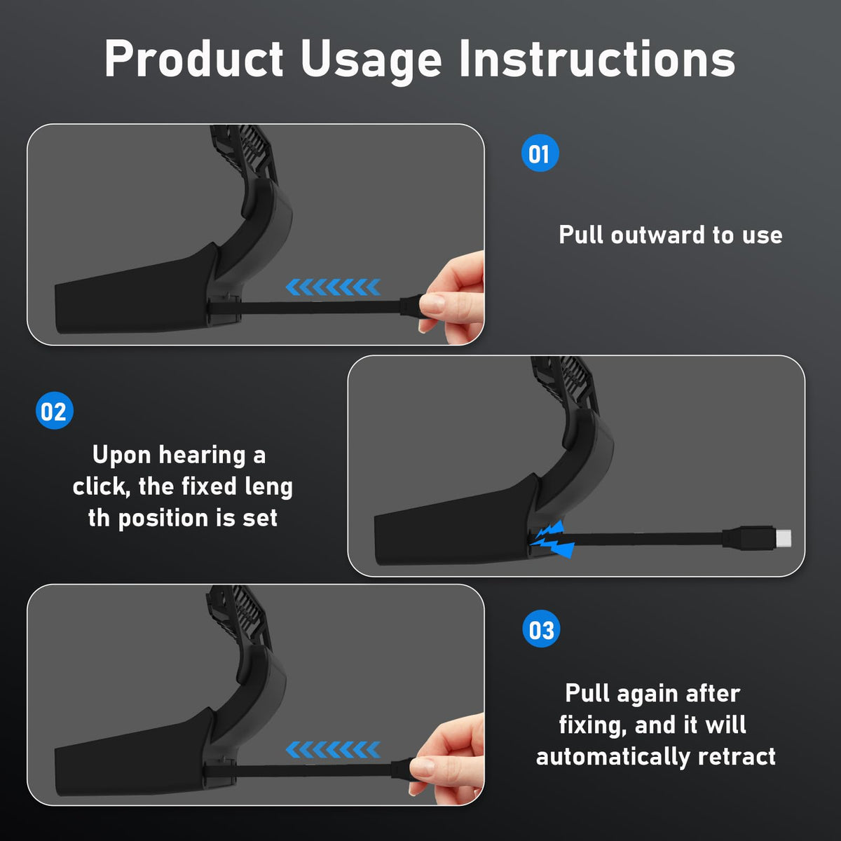 SHINELINERS center release button detail showing easy removal and safe maintenance access