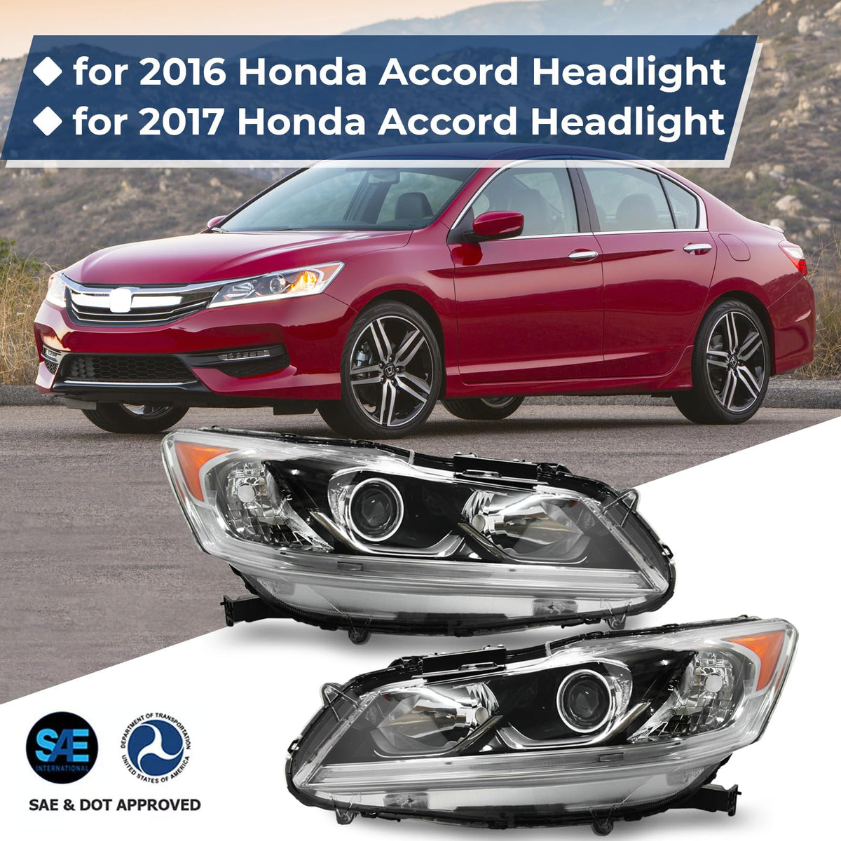 SHINESELL installed on Accord sedan showing factory-fit appearance and upgrade