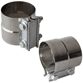 Shineyoo clamp front view showing full-wrap band and seal benefit