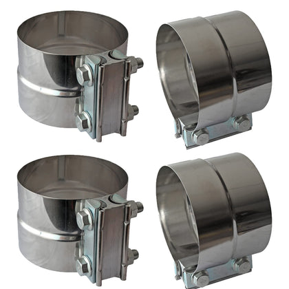 Shineyoo front view of 4-inch clamp pack showing product and fit benefits