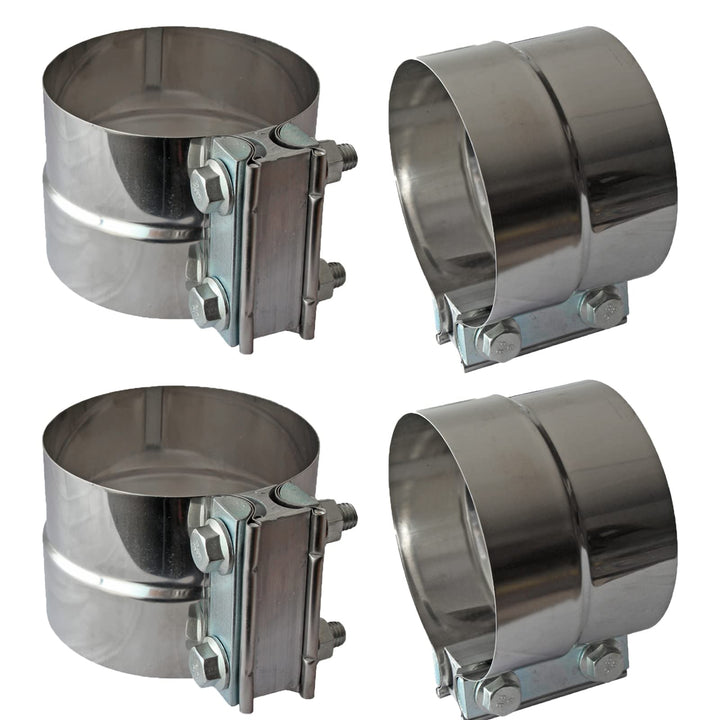 Shineyoo front view of 4-inch clamp pack showing product and fit benefits