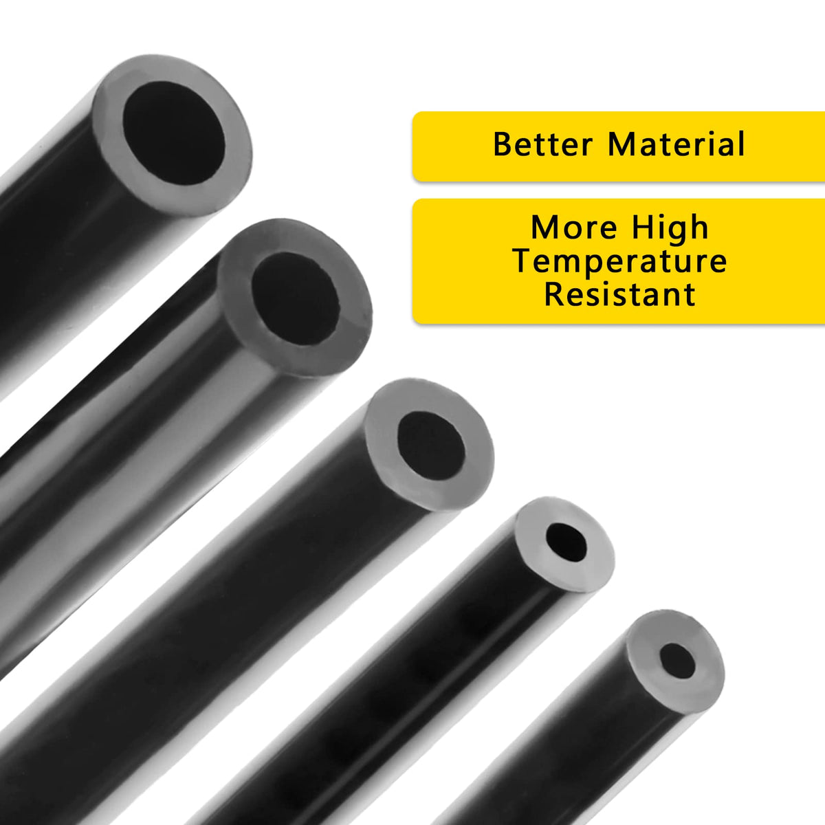 Shineyoo hose installed in an engine bay demonstrating high-temperature performance