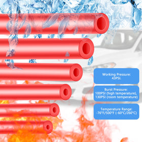 Shineyoo hoses installed in an engine bay showing neat routing and heat resilience