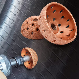 Shineyoo wooden patch roller detail ensures even pressure and air removal