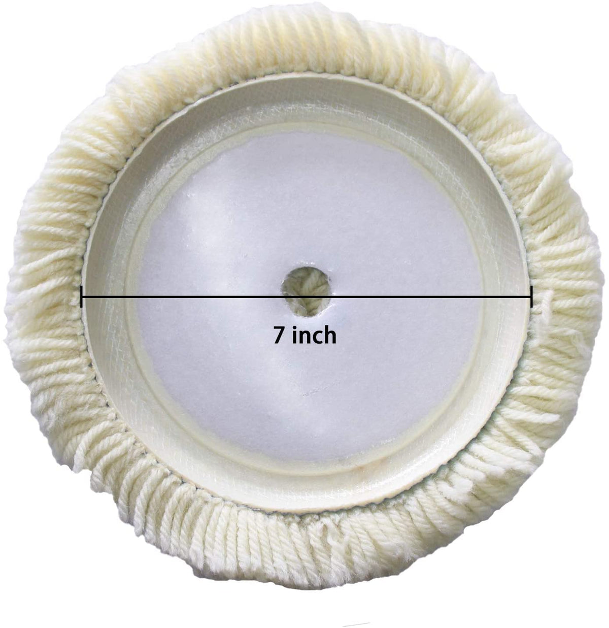 Shineyoo reinforced curved backing detail demonstrating stable edge and longer pad life
