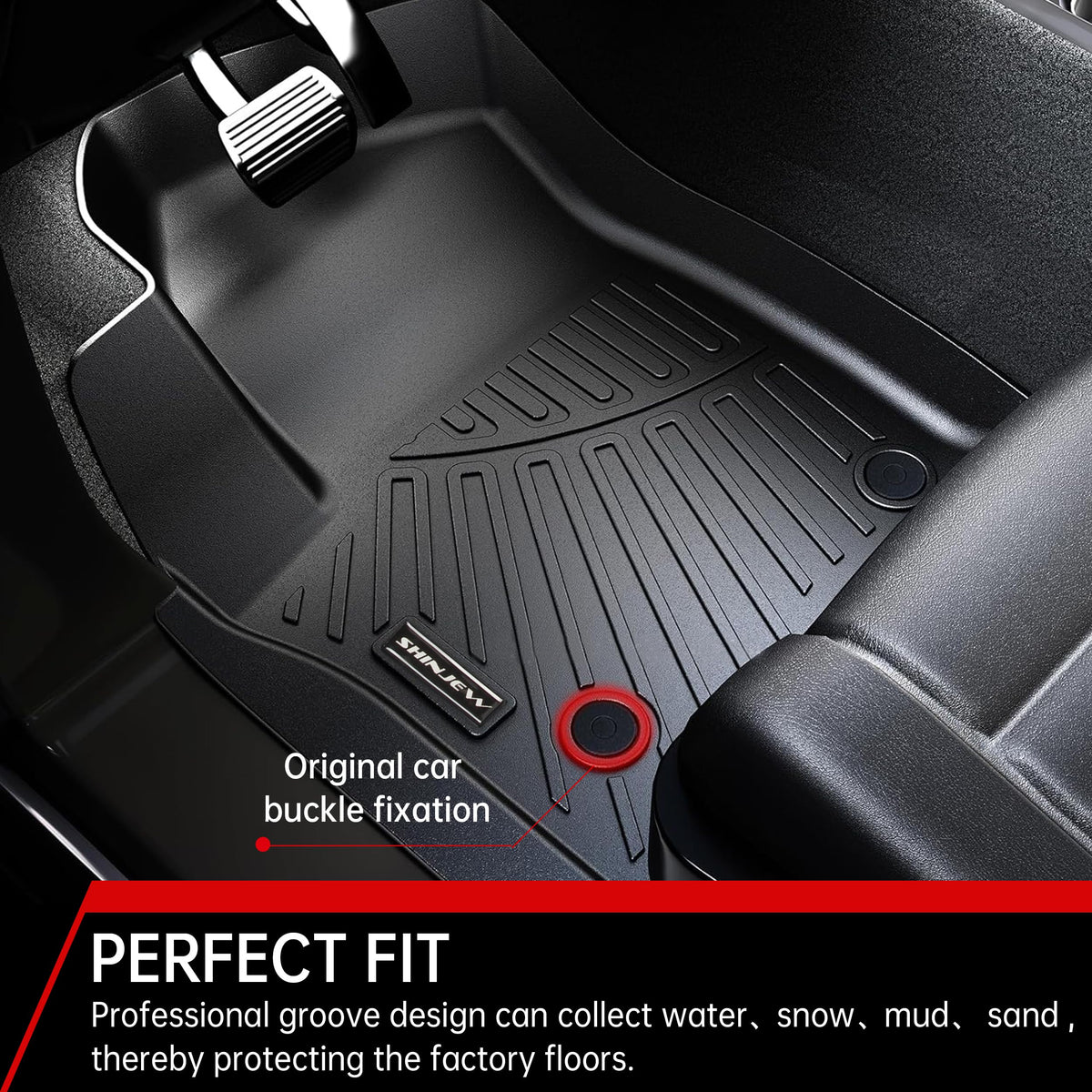 SHINJEW backrest mats close detail protecting seat backs from scuffs and boots
