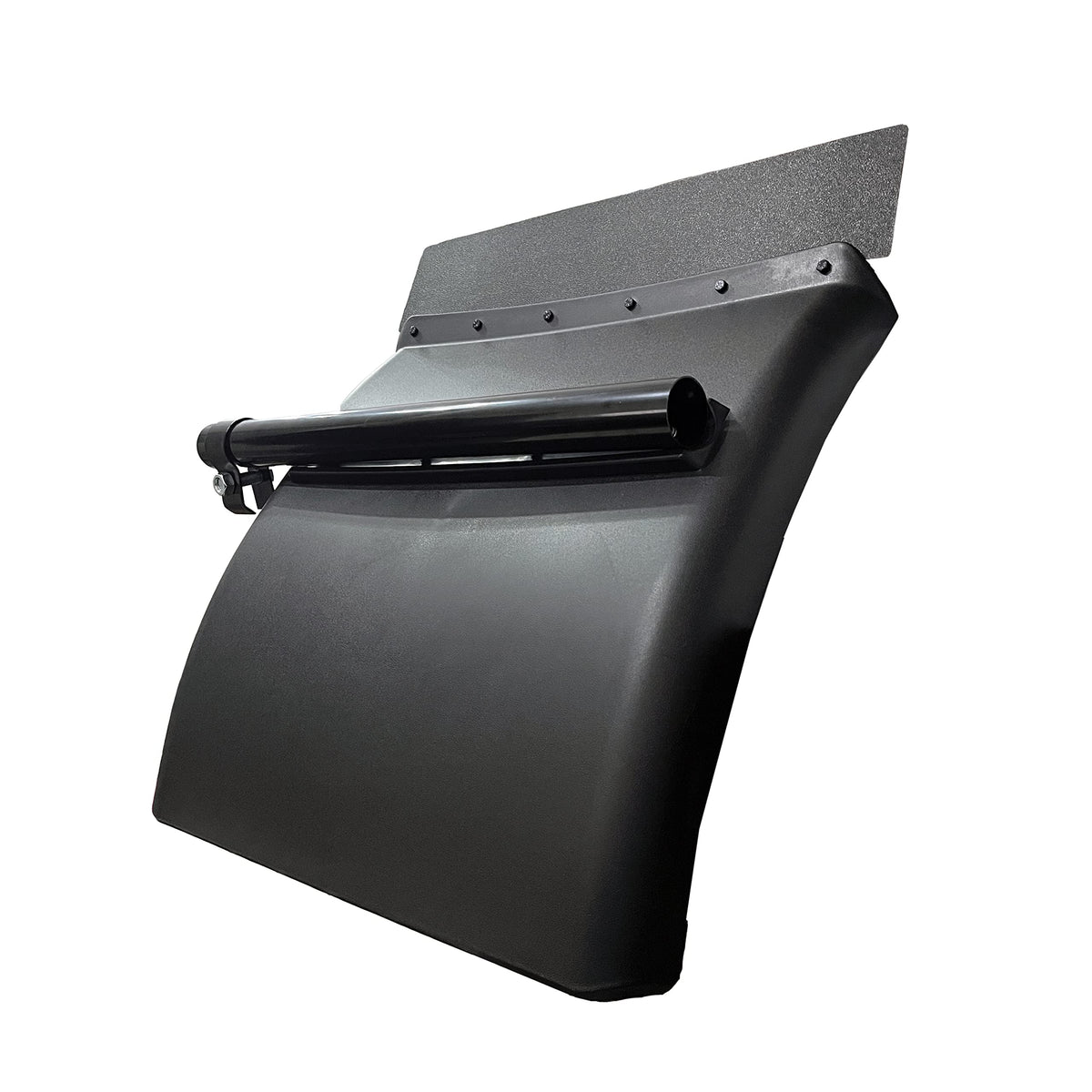 SHINJEW fender edge bent slightly to show flex and impact resistance benefit