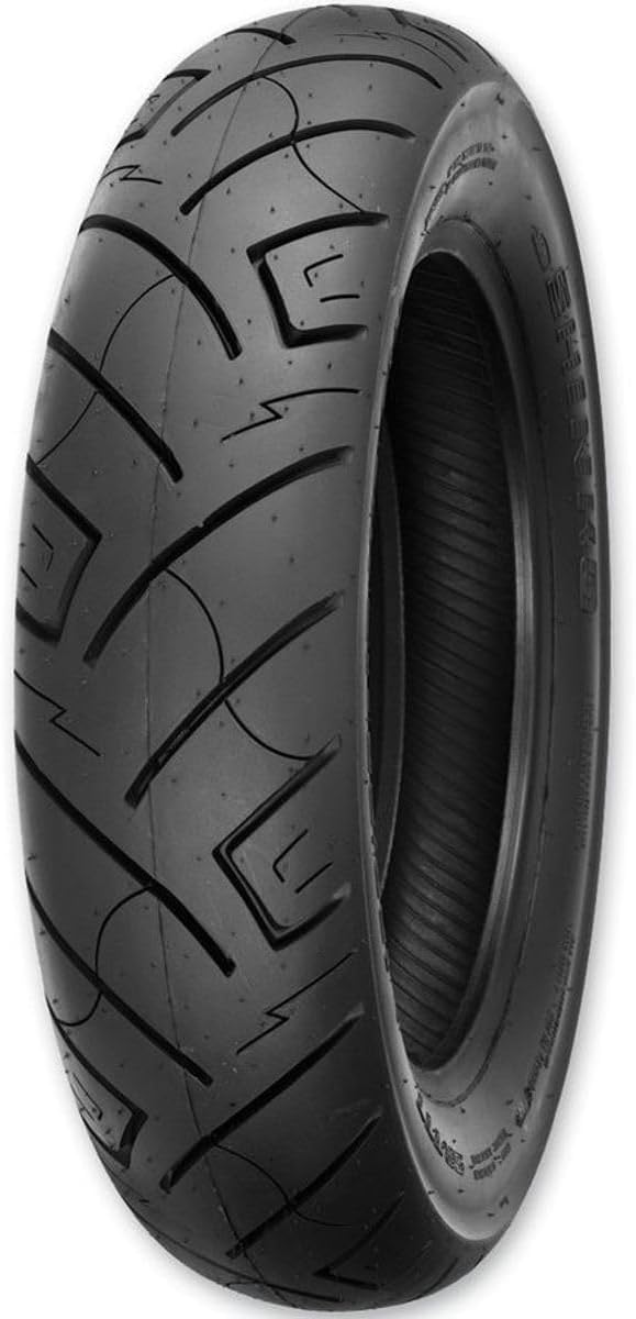 Shinko SR777 HD front profile showing sidewall branding and stable stance