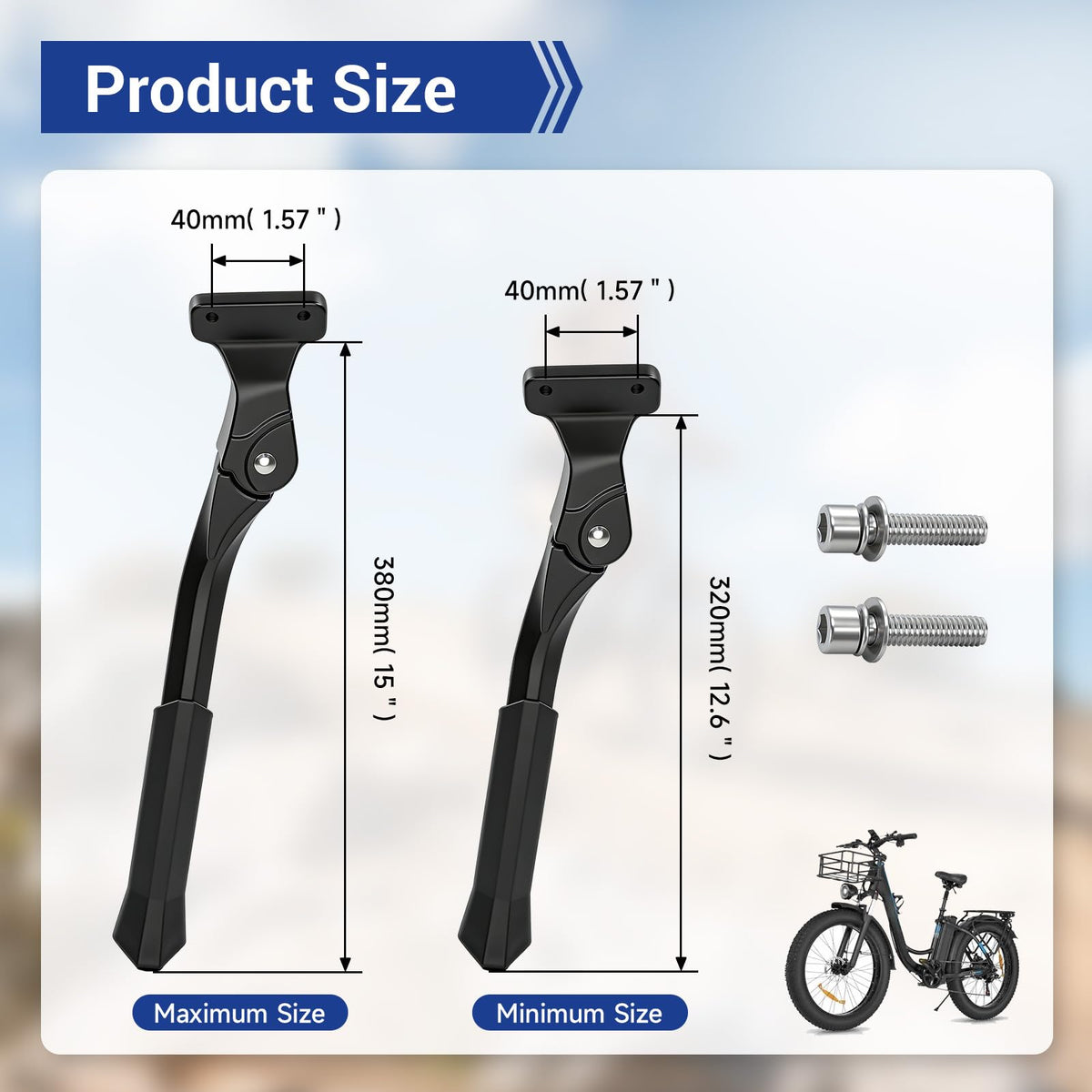 SHIQINHA adjustable length close-up demonstrating quick tool-free adjustment