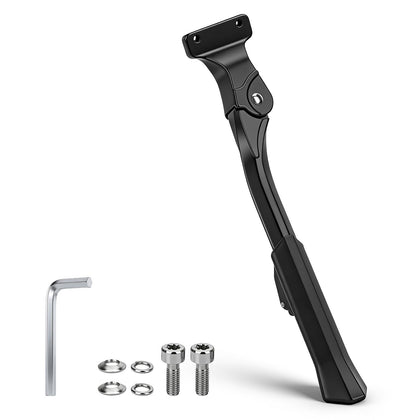 SHIQINHA kickstand front mount showing secure fit and improved stability