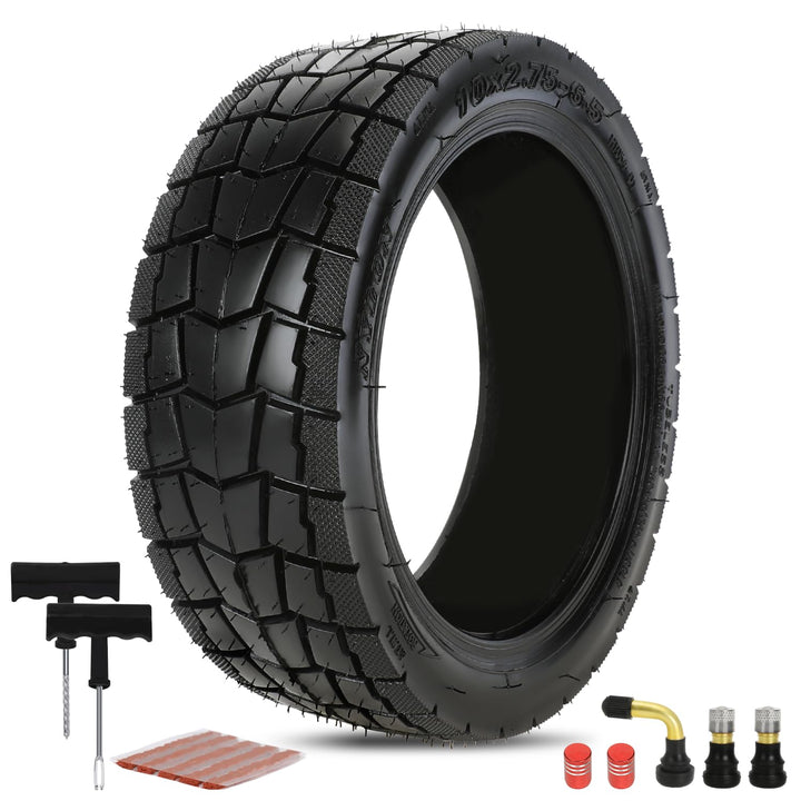 SHIQINHA front packaging showing tire and included repair kit for quick fixes