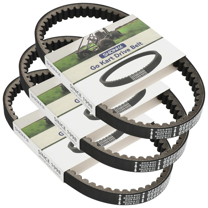 SHIQINHA front packaging showing 5959 belt and model fitment for easy selection