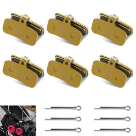 SHIQINHA front packaging showing complete brake pad kit and benefits