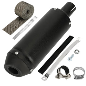SHIQINHA front view muffler showing compact design and reliable replacement