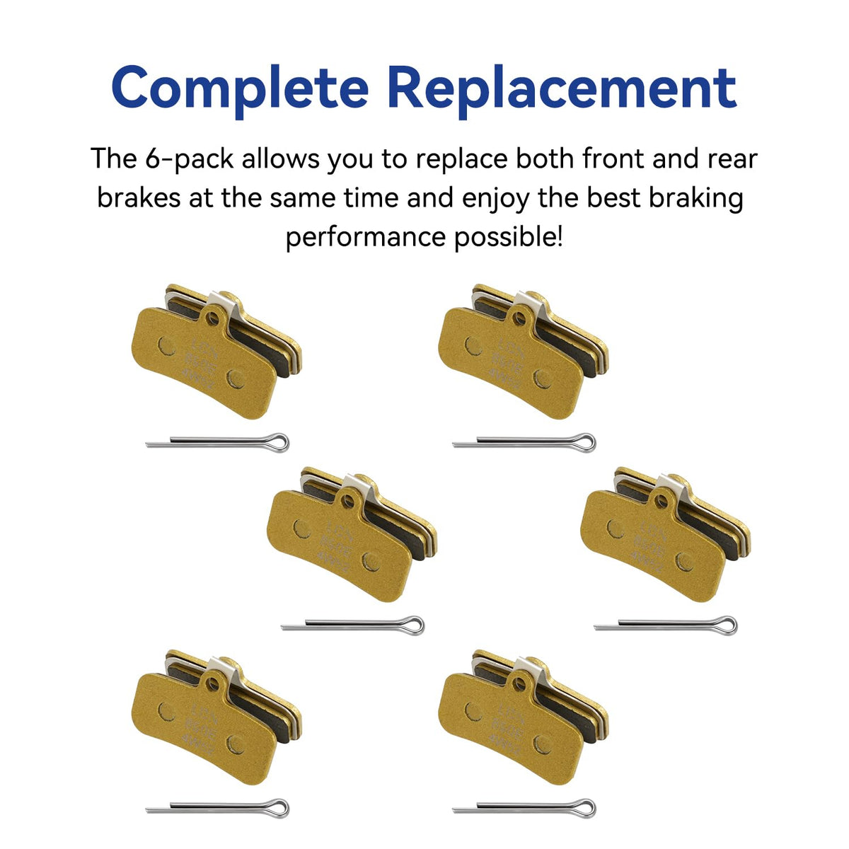 SHIQINHA spring clips and cotter pins included for quick installation