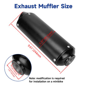 SHIQINHA close-up of 28mm inlet fitment offering easy slip-on installation benefit