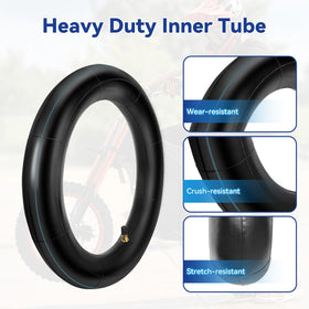 SHIQINHA inner tube pictured with included repair kit for convenient roadside fixes