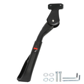 SHIQINHA kickstand front view showing bracket and leg, adds secure parking