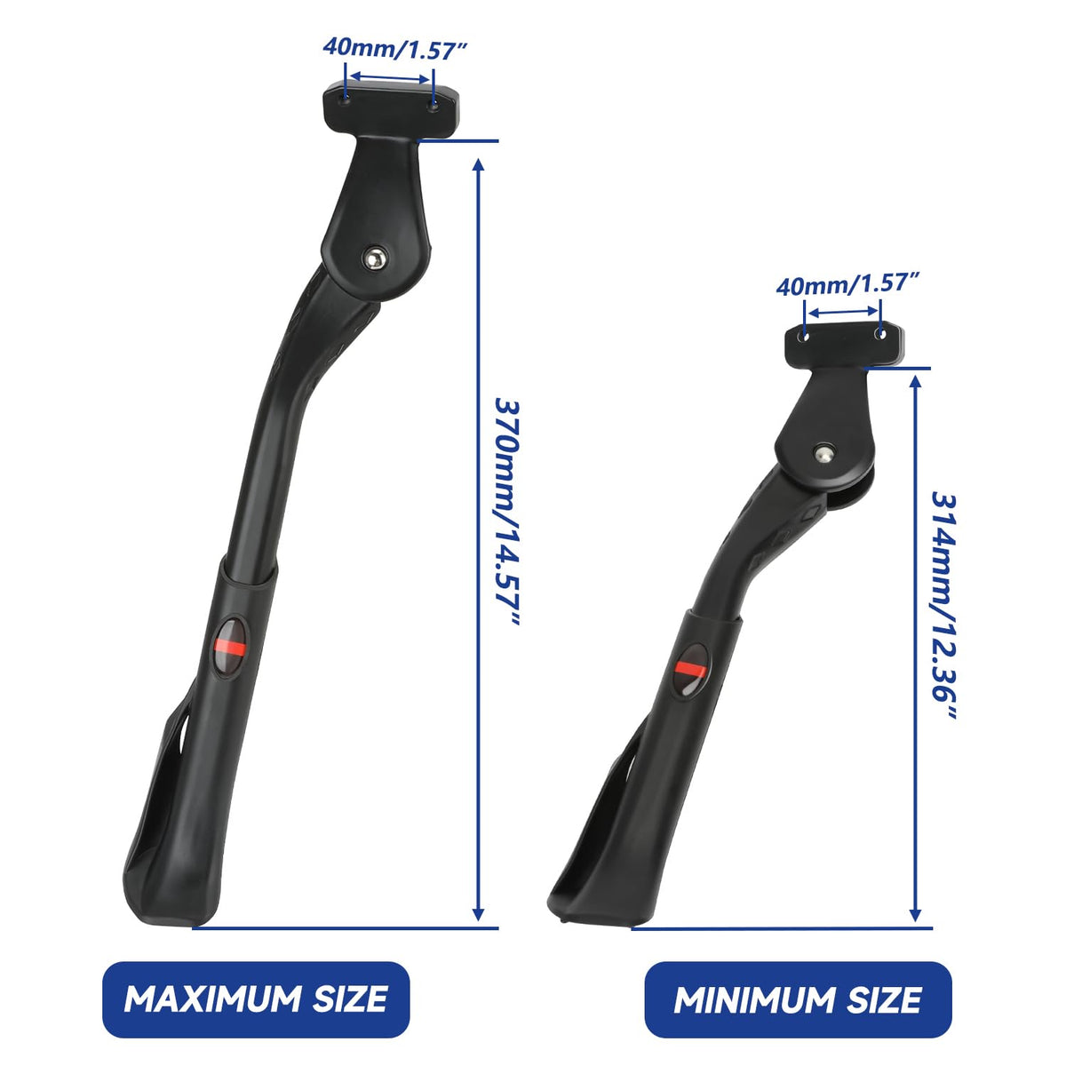 SHIQINHA lifestyle commuter parked with kickstand for easy bike stops
