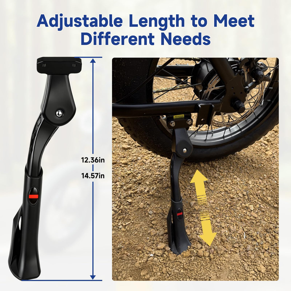 SHIQINHA kickstand side profile illustrating reinforced geometry and durability