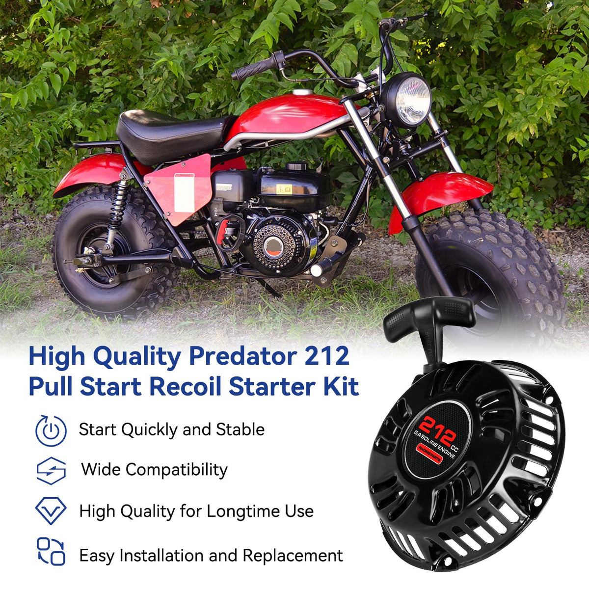 SHIQINHA full kit packaged view displaying all supplied parts for quick replacement