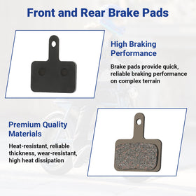 SHIQINHA pads installed on Super 73 rear caliper improving braking control