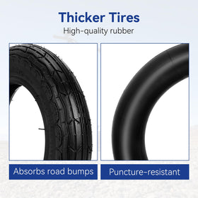 SHIQINHA tire beside ruler showing 152mm rim fit for accuracy