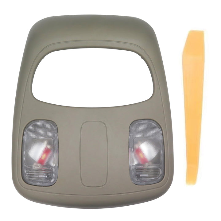 SHISHISHUN overhead console front assembly showing clean factory-style fit and restored lighting