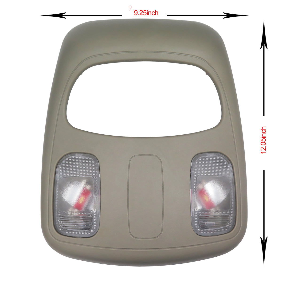 SHISHISHUN lens closeup highlighting durable textured lens and bright LED diffusion benefit