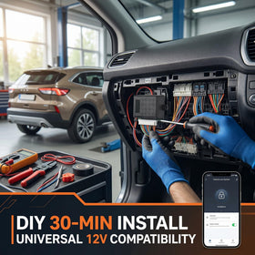 Shkalacar door actuator connection showing reliable locking activation
