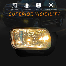 Shocklight close-up of clear lens texture demonstrating durable optics and improved visibility
