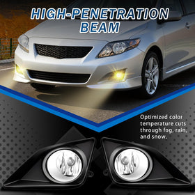 Shocklight H11 halogen bulb and socket showing bright, dependable illumination