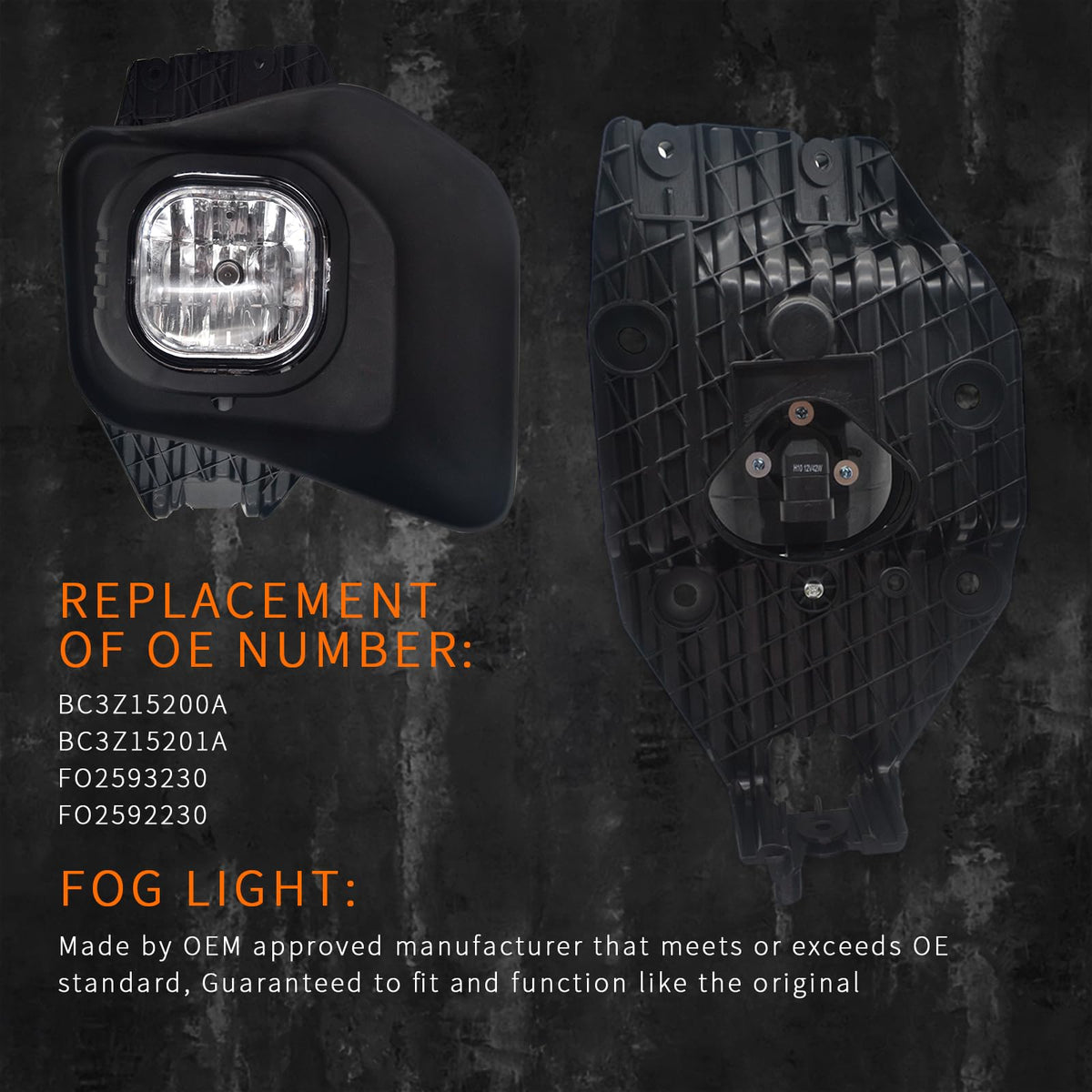 Shocklight installed in Ford Super Duty bumper demonstrating improved visibility