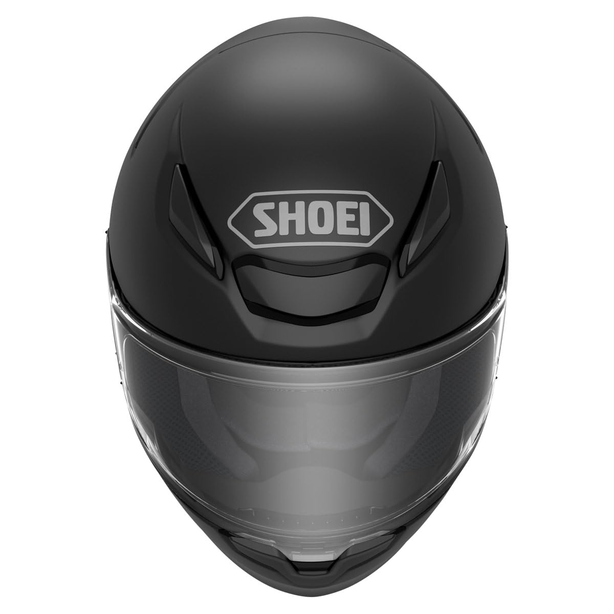 Shoei RF-1400 side profile highlighting spoiler for improved aerodynamics