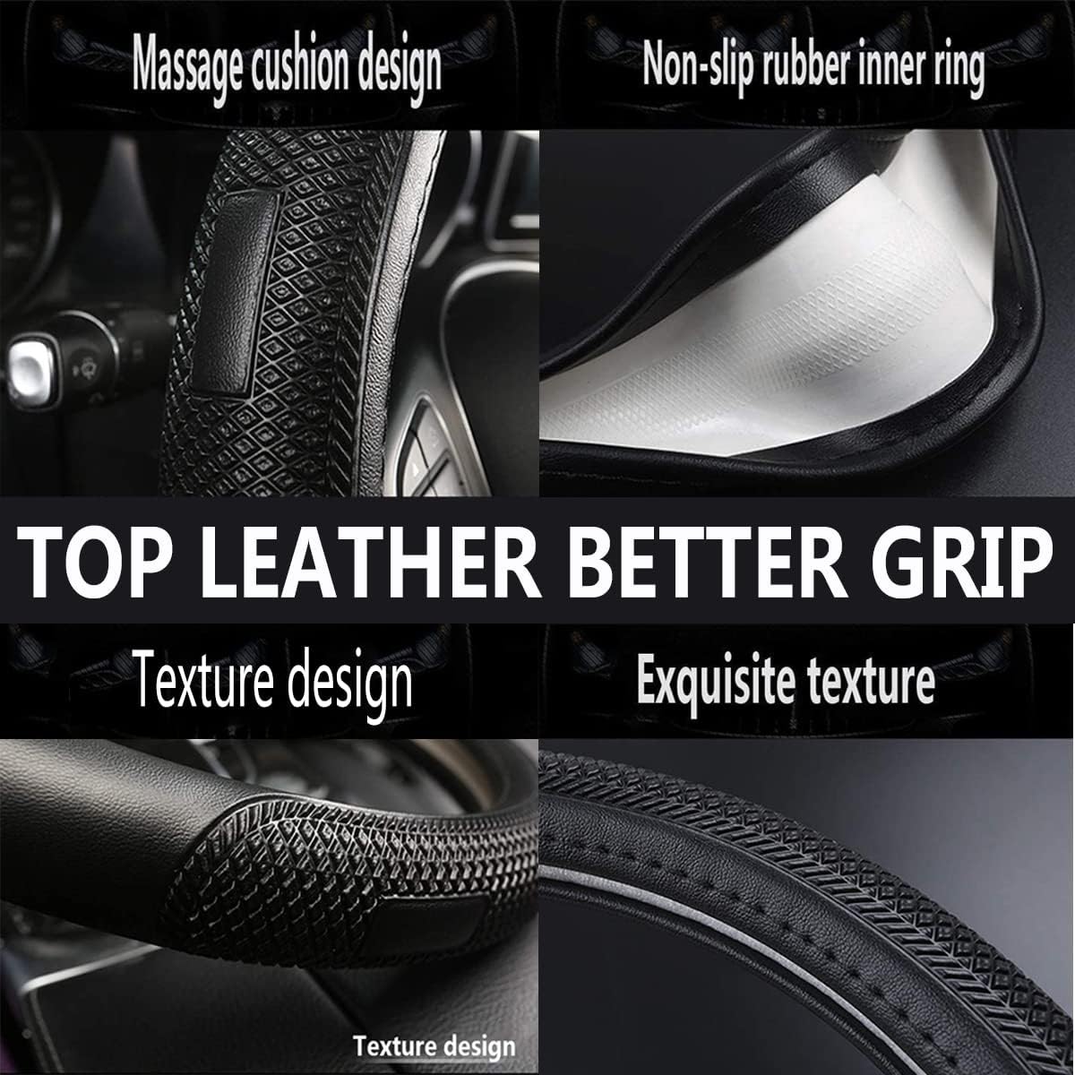 Sholer close-up leather texture highlighting durable material and comfortable touch