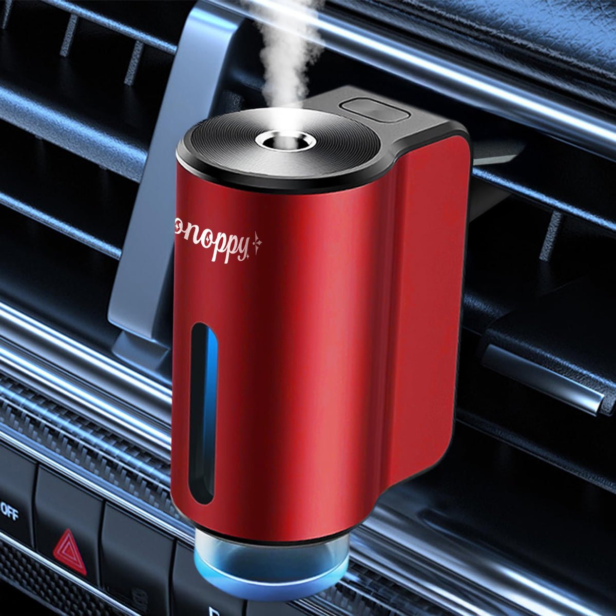 Shonoppy aluminum texture close-up highlighting sandblasted finish and durable build