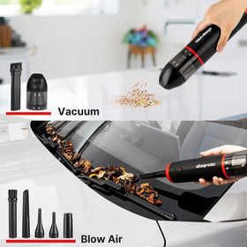Shop-Vac with removable dust cup displayed for simple emptying and maintenance