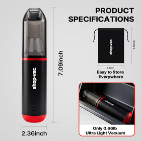 Shop-Vac accessory set laid out to show included nozzles and versatility benefit