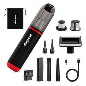 Shop-Vac mini front view showing compact design and easy handling benefit